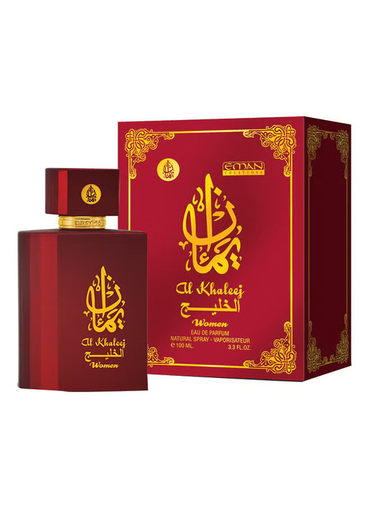 Al Khaleej Red & Black Eau de Parfum – Elegant Long-Lasting Unisex Fragrance