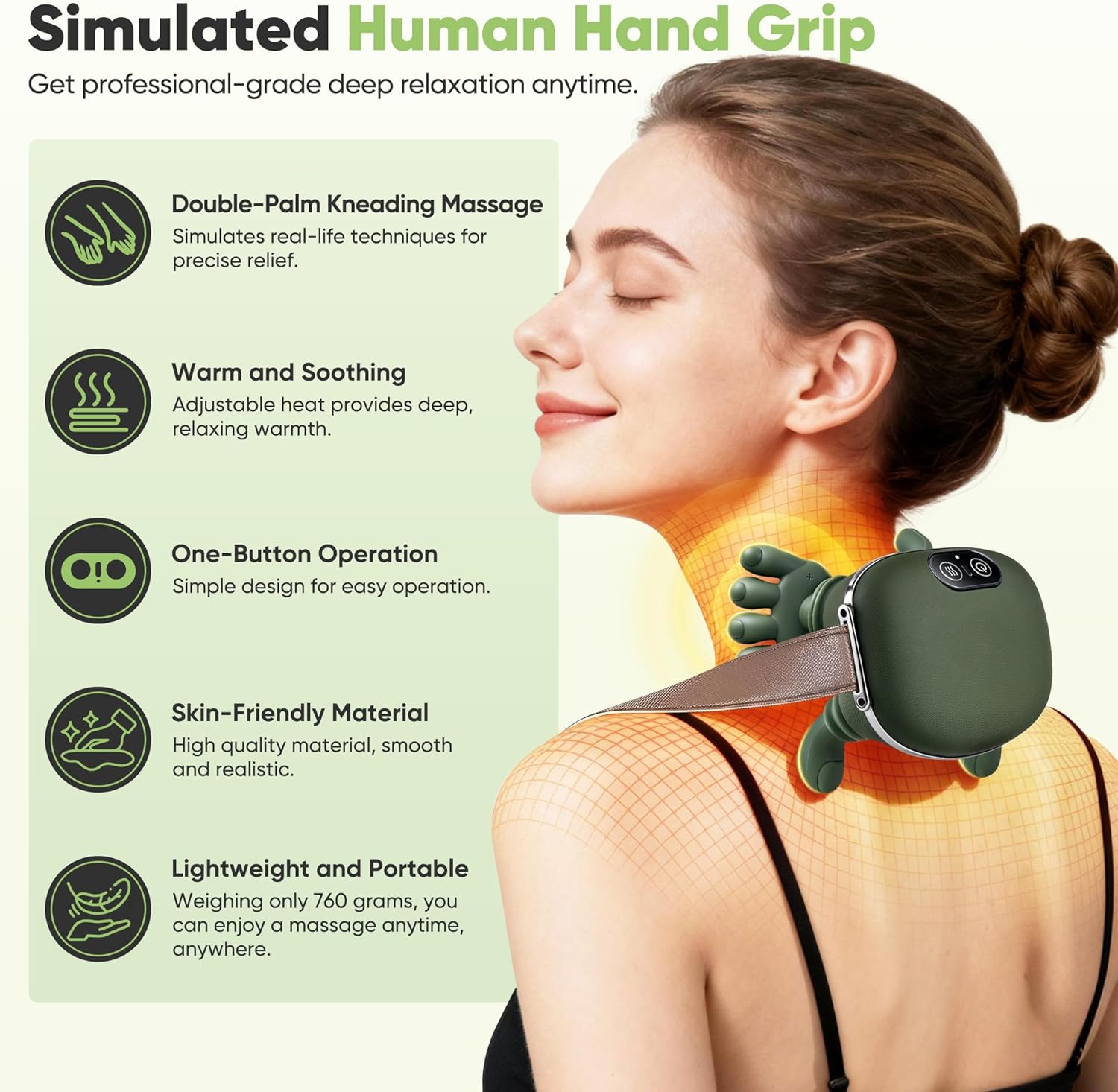 Neck & Shoulder Massager — Pain Relief in Minutes