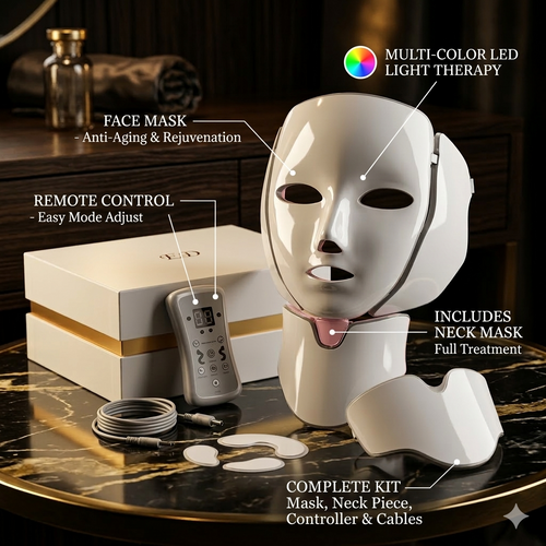 LED Photon Rejuvenation Face Mask – Anti-Aging Light Therapy