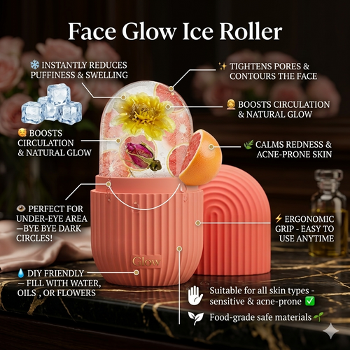 Face Glow Ice Roller – Puffiness Relief Tool