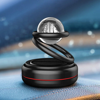 Solar Levitation Car Perfume Diffuser – Red